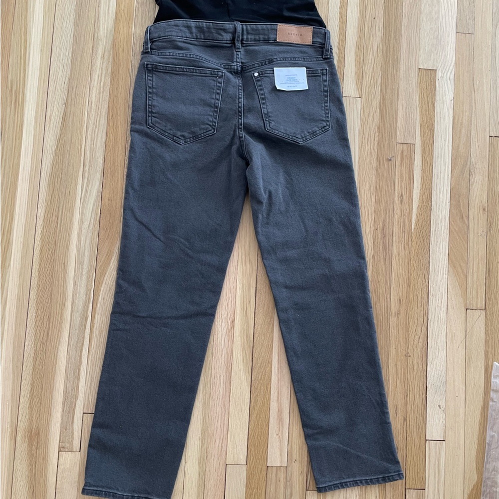 H&M Maternity Black Straight Jeans